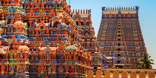 Viagem ao Templo Tamil Nadu com Kerala e Bangalore
