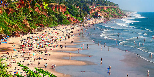 Tour pelas Praias, Templos e Vida Selvagem do Sul da Índia